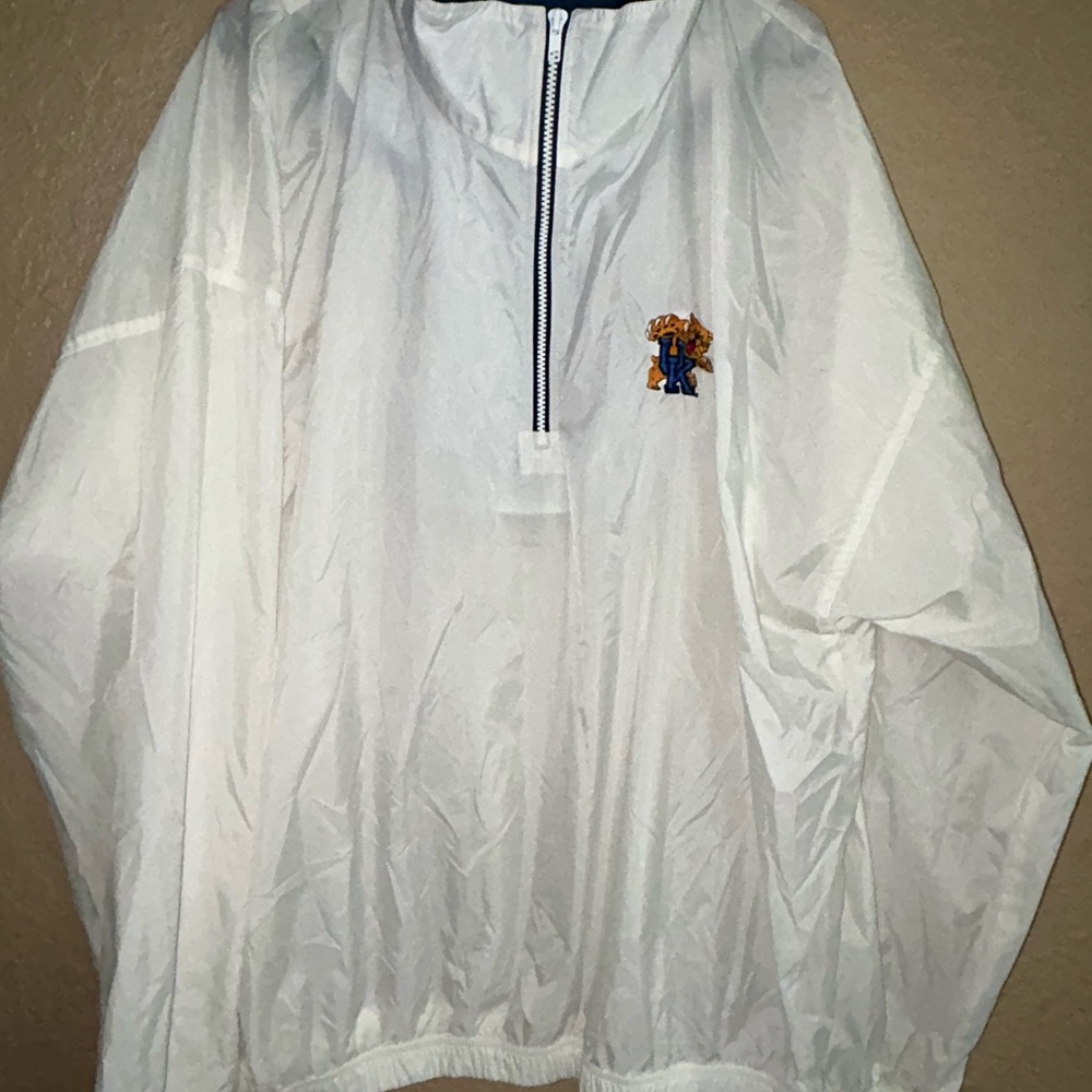 University of Kentucky Half-Zip Windbreaker with Embroidered Logo